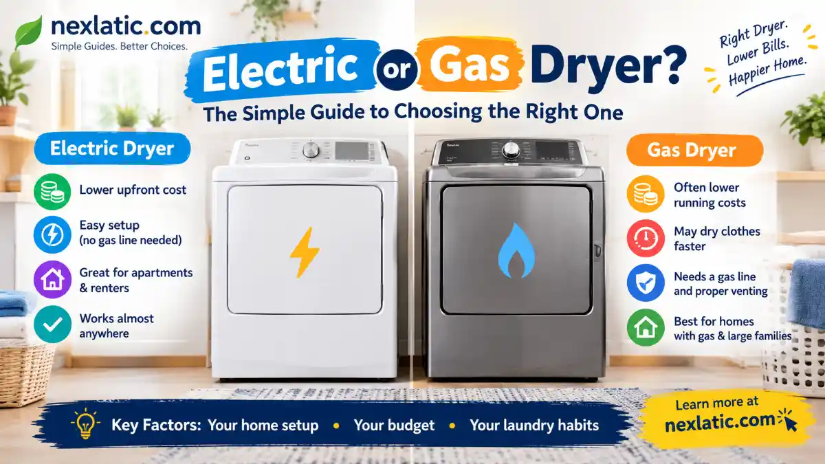 Electric or Gas Dryer
