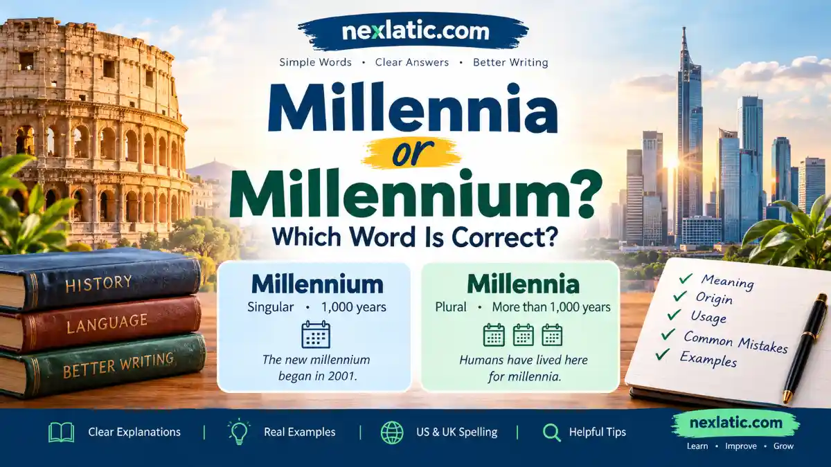 Millennia or Millennium