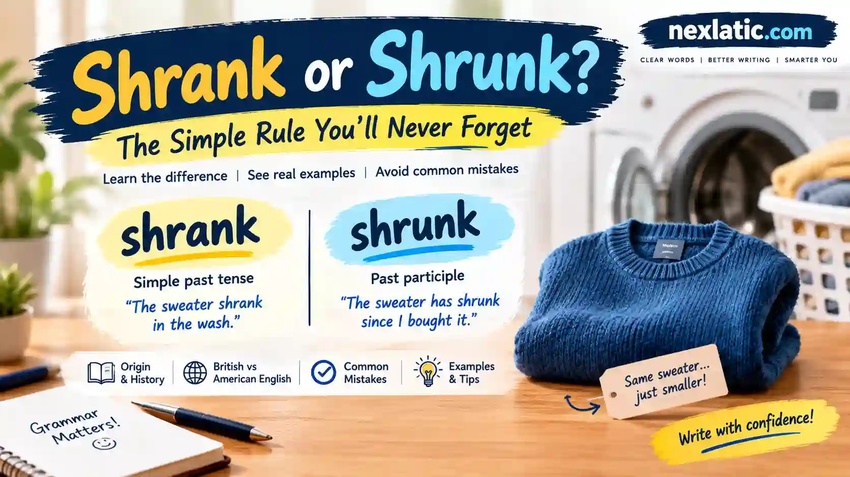 Shrank or Shrunk