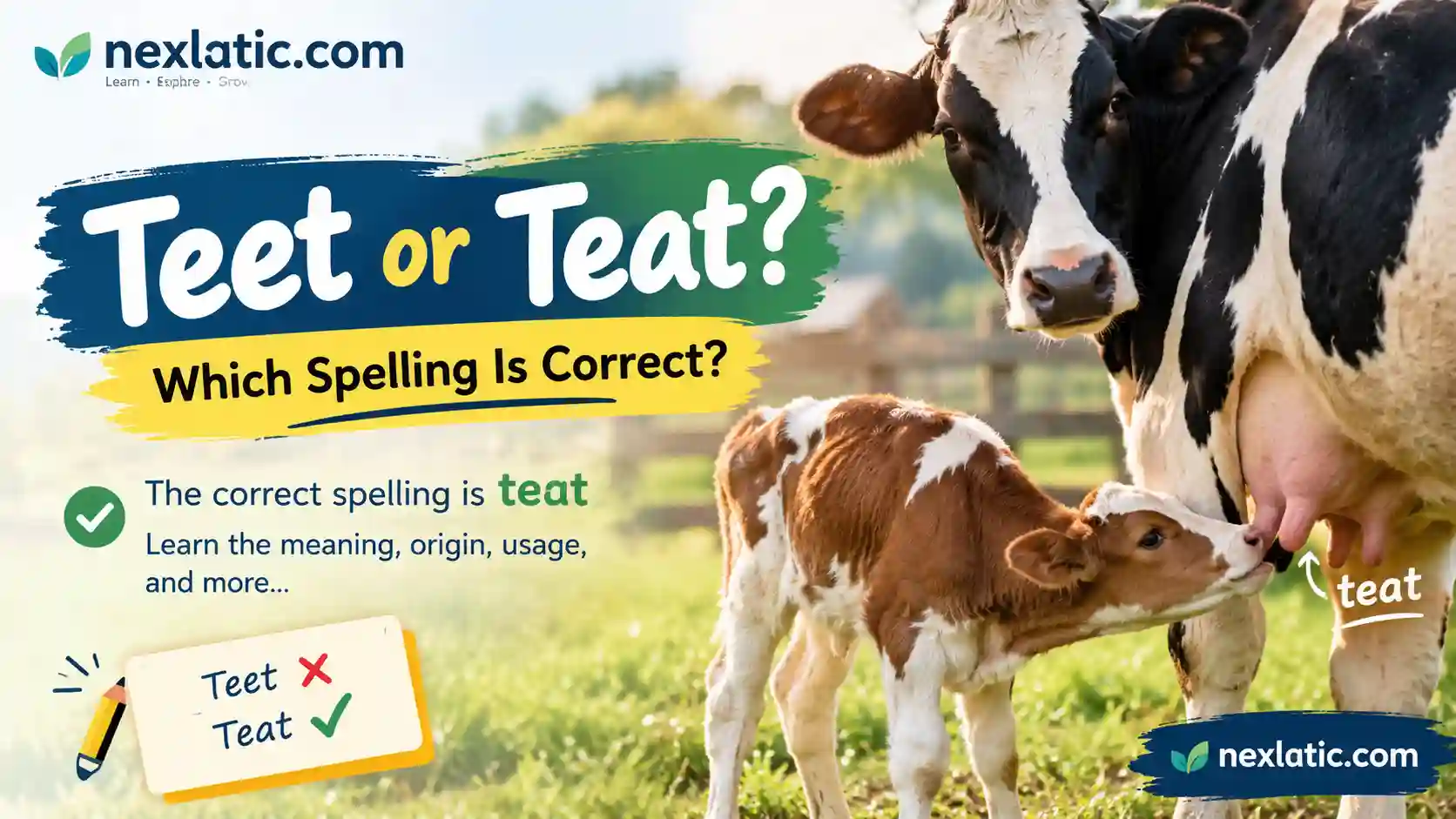 Teet or Teat