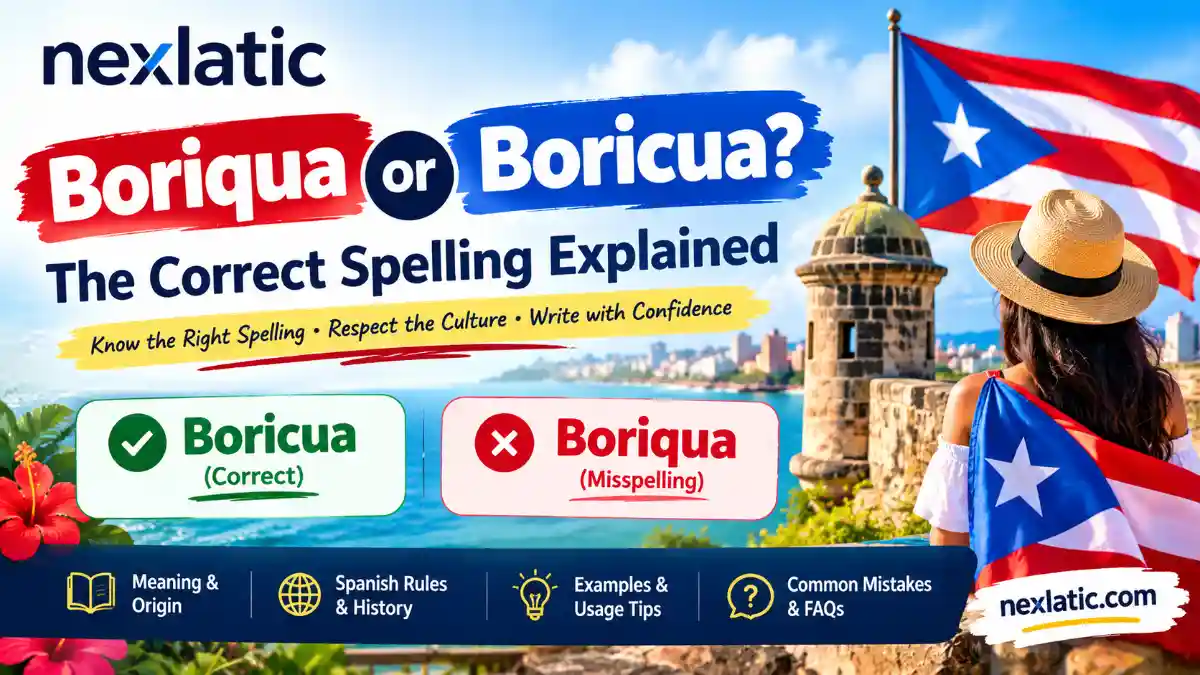 Boriqua or Boricua