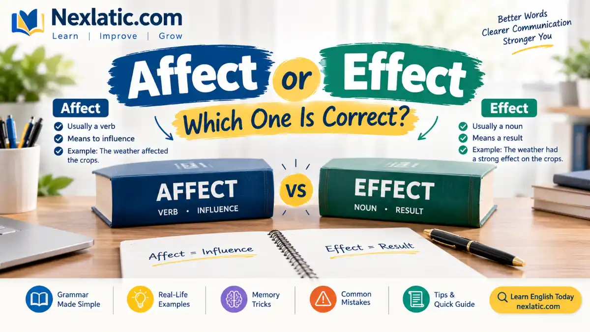 Effect or Affect