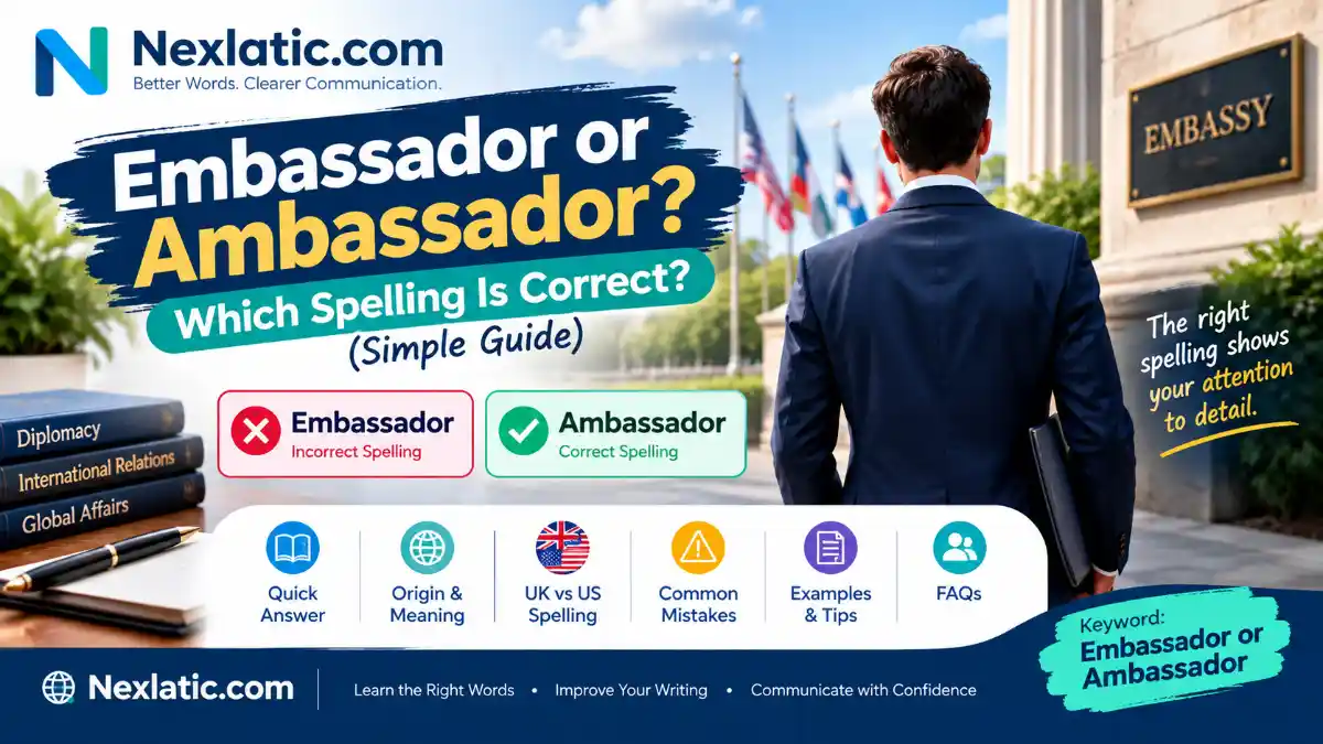 Embassador or Ambassador