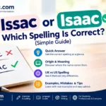 Issac or Isaac