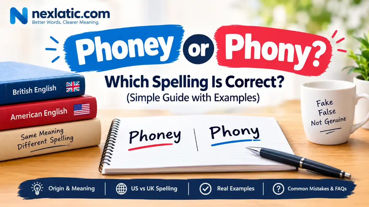 Phoney or Phony