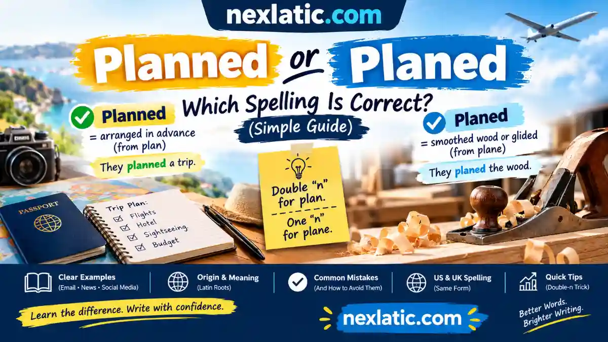Planned or Planed
