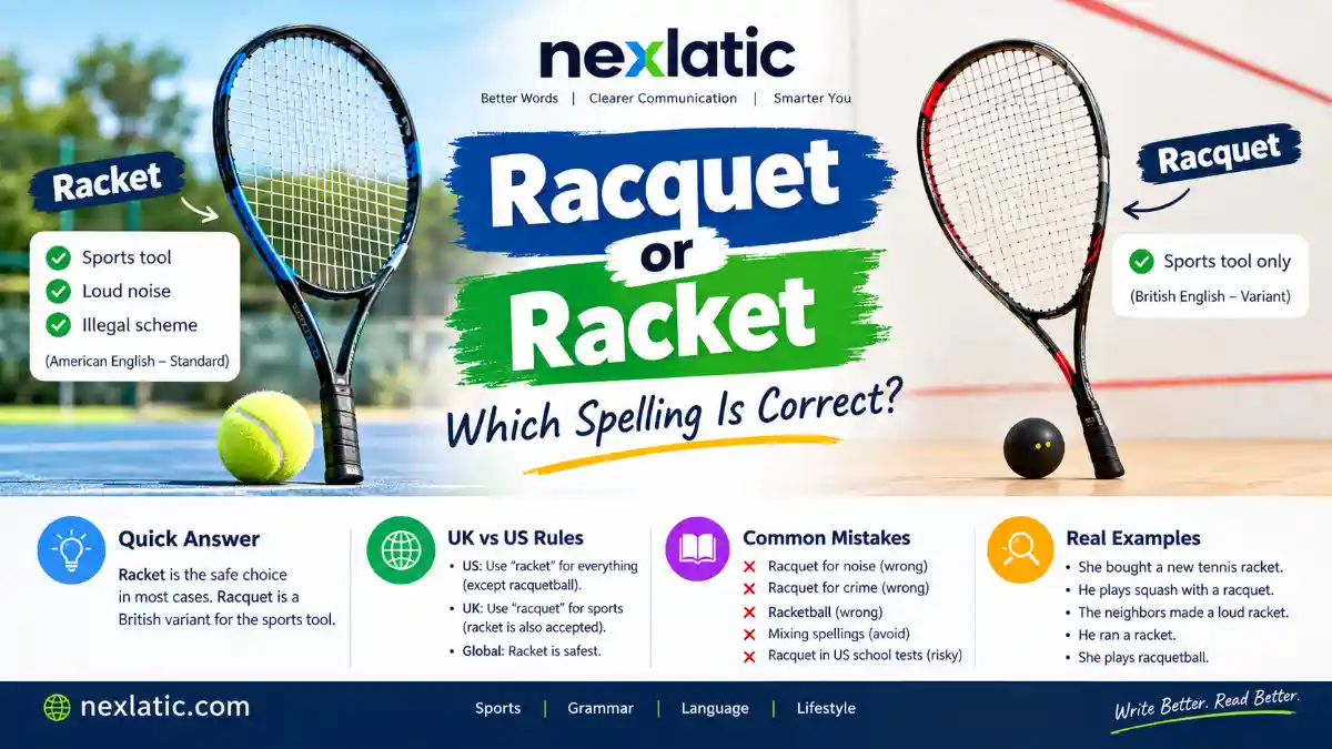 Racquet or Racket