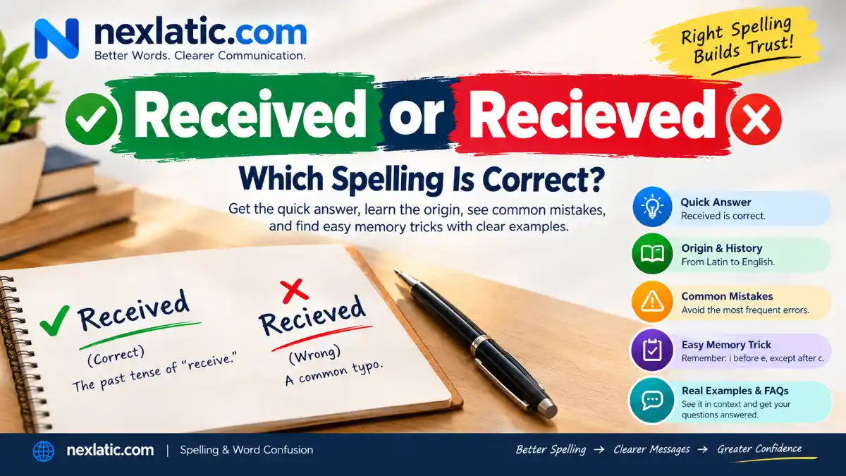 Received or Recieved