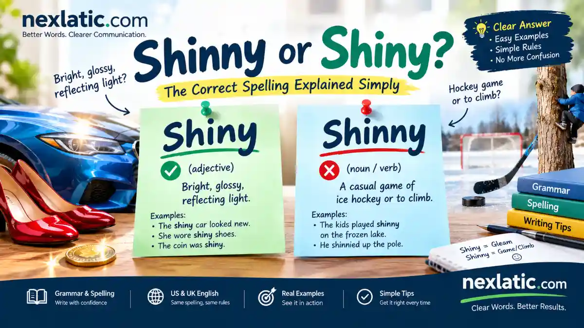 Shinny or Shiny