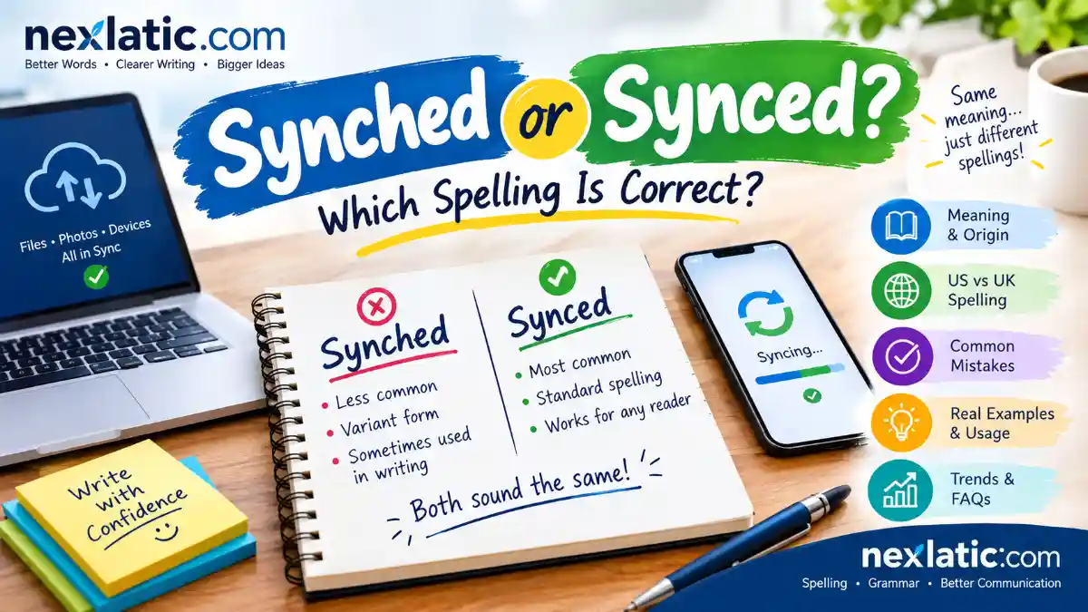 Synched or Synced